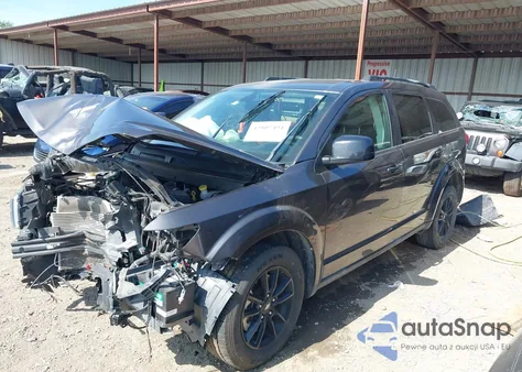 2019 Dodge Journey Se z USA, uszkodzony, nr VIN 3C4PDCBB1KT861227